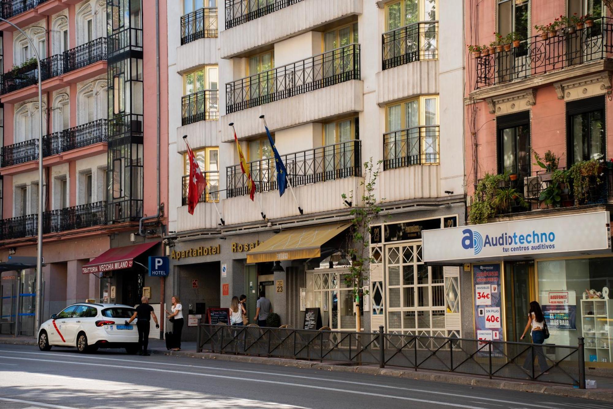 Aparto-Hotel Rosales Madrid Exterior foto