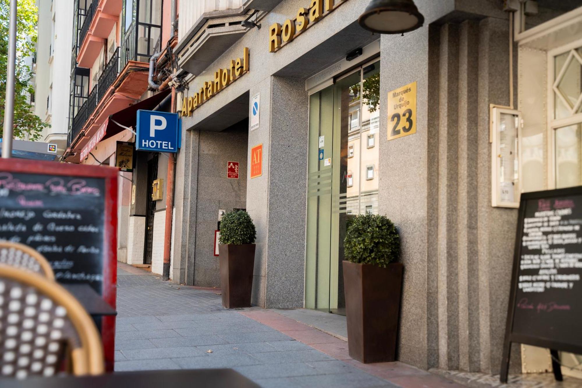 Aparto-Hotel Rosales Madrid Exterior foto