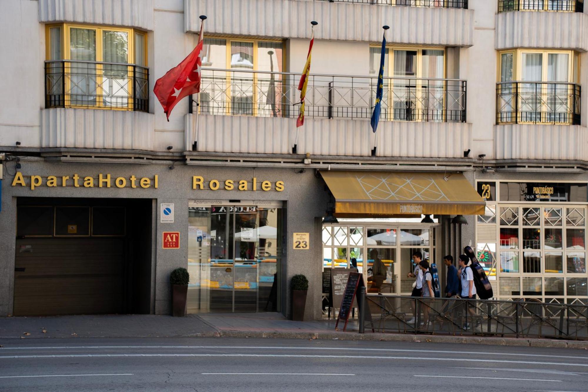 Aparto-Hotel Rosales Madrid Exterior foto